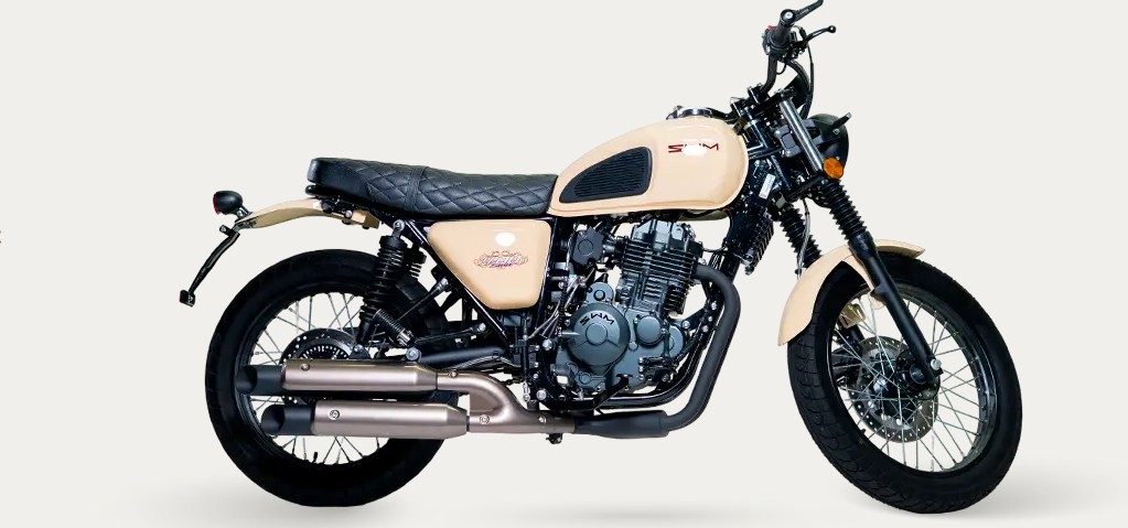 Nova moto clássica Shineray SWM SHI 400sc Scrambler lançada no mercado brasileiro